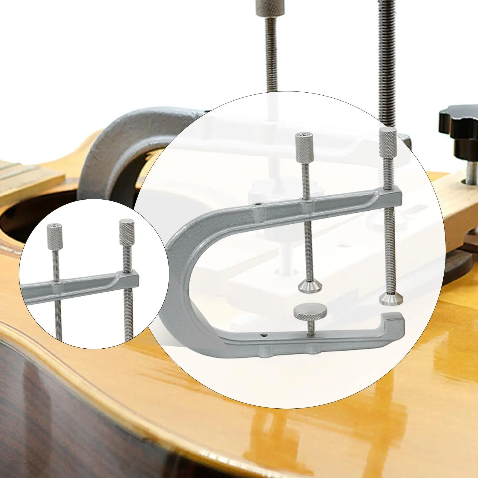 Acosutic Guitar Bridge Clamp Guitars Repair Maintenance Bridges Repair Tools Bridge Clipping Tools for Luthier Guitar Maker
