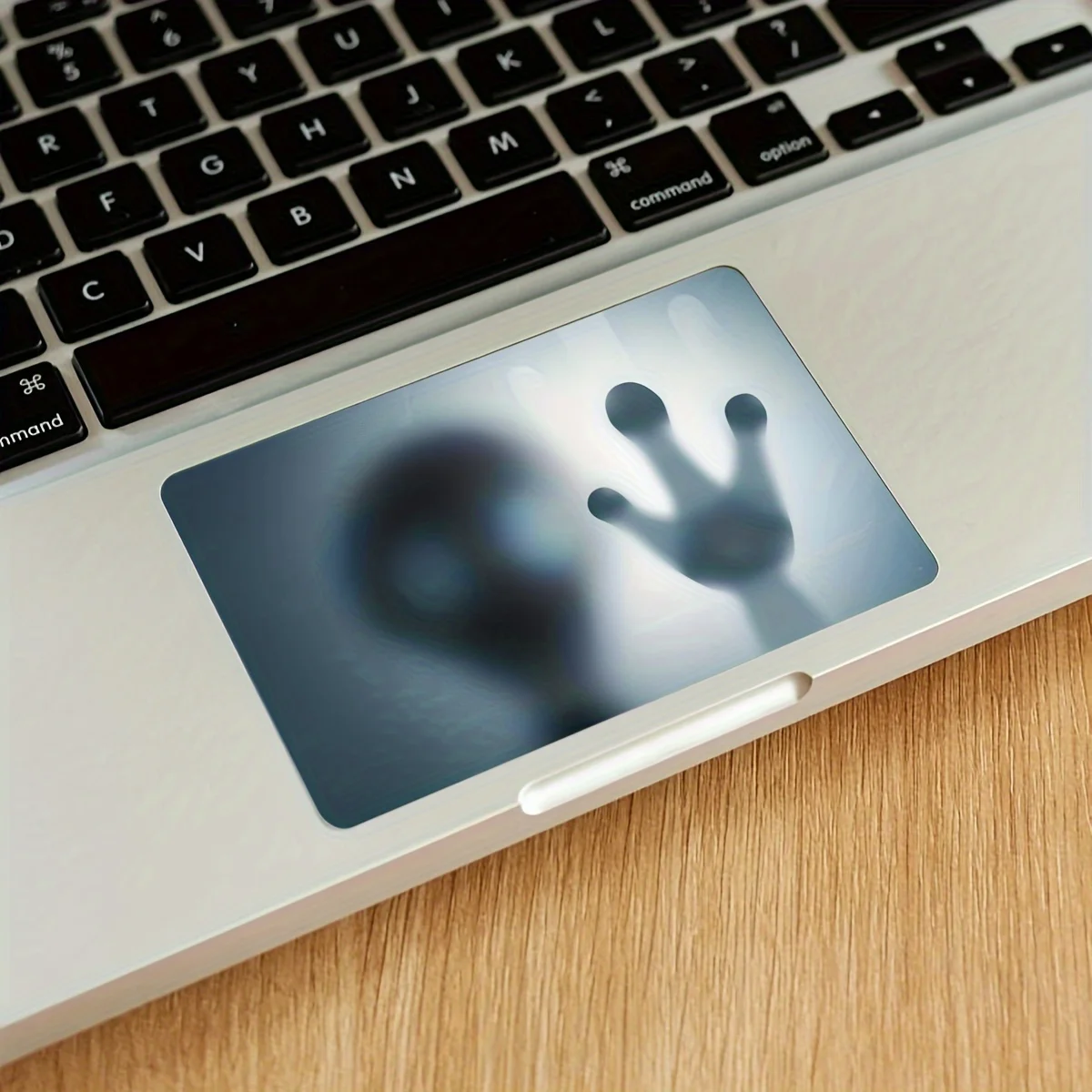 Blue Lightning Matte Trackpad Sticker, Reusable PVC Decal 5.51x3.54 Inch for Laptop