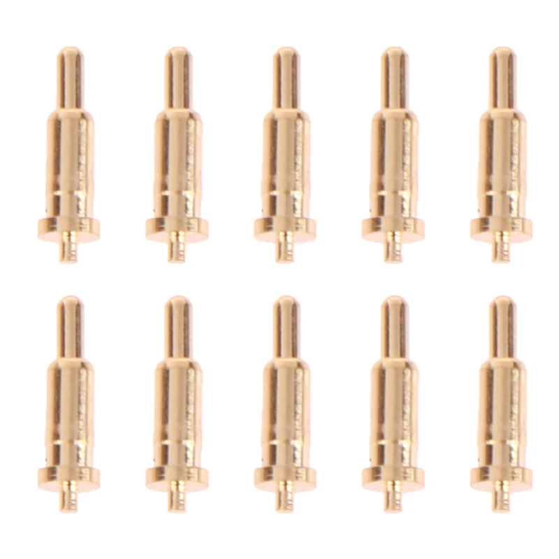 10Pcs/pack Pogo Pin Connector Pogopin Battery Spring Loaded Contact SMD Needle PCB 3 4 5 6 7 8 9 10 12 14 MM Test Prob