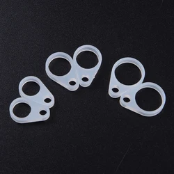 2Pcs Silicone Loops for BTE Hearing Aid Clip Clips Three Size 11 mm 9 mm 7 mm