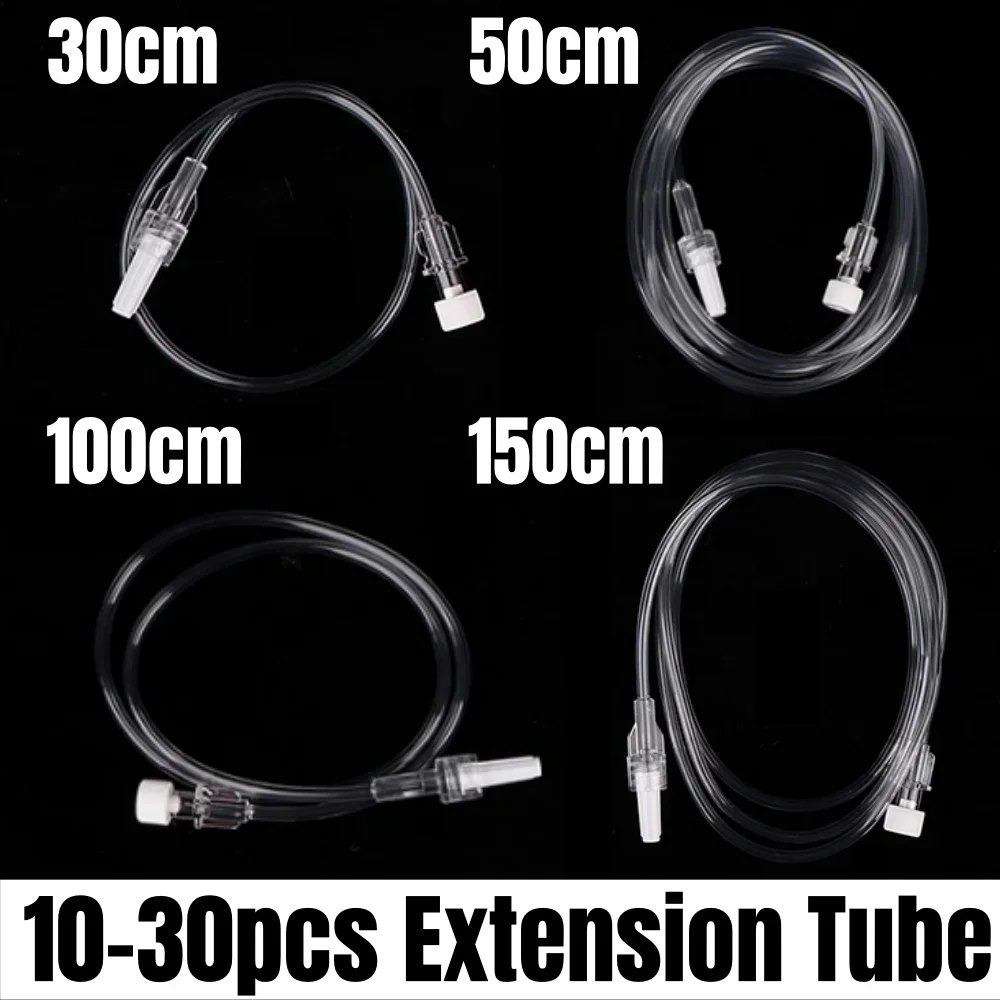 30/50/100/150CM Infusion Extension Tube Sterile IV Infusion Extension Line Disposable IV Infusion Extension Hose For Syringe