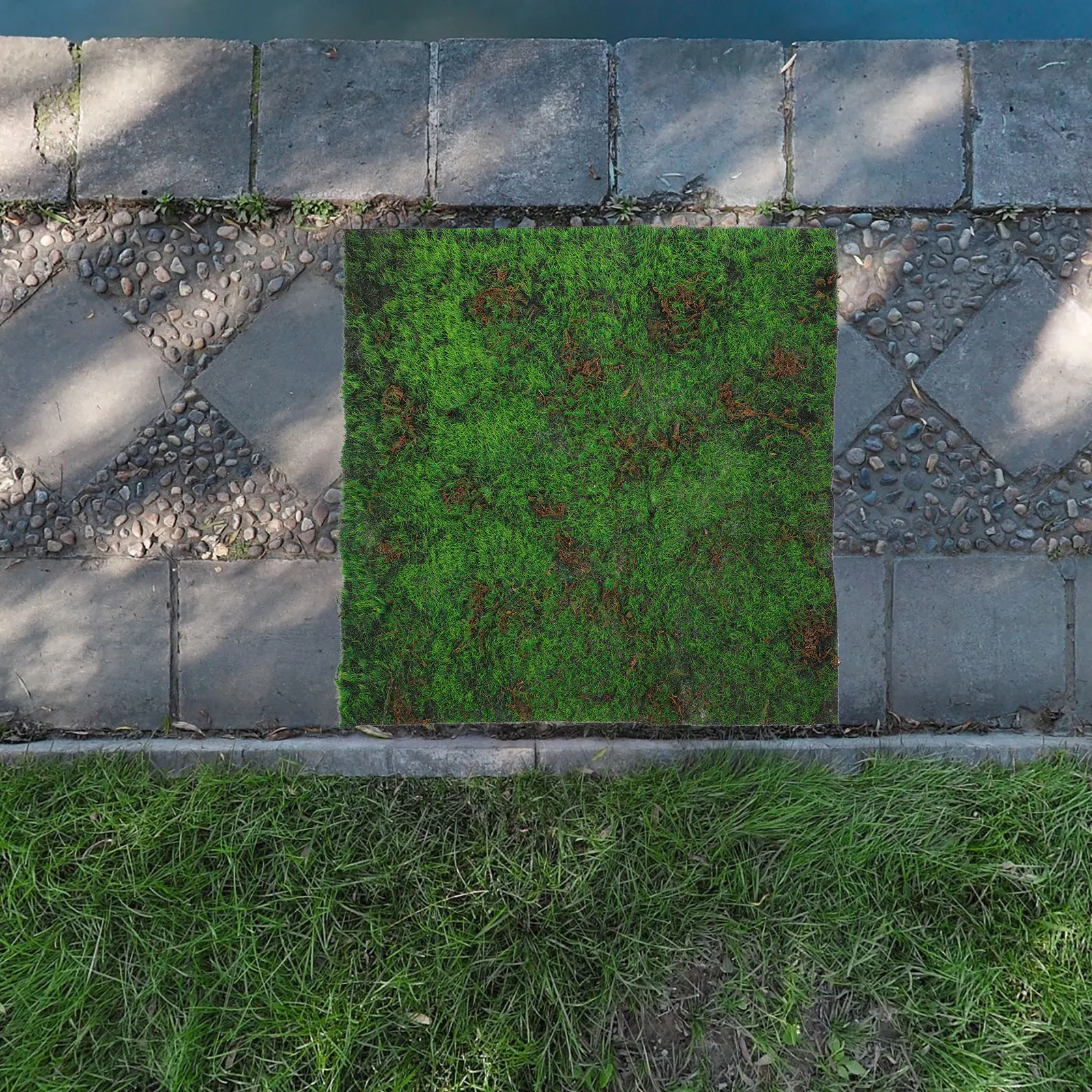 

Artificial Moss Turf Simulated Moss Turf Artificial Plant Grass Carpet Plastic Grass Mat Green Plants Micro Landscape Turf