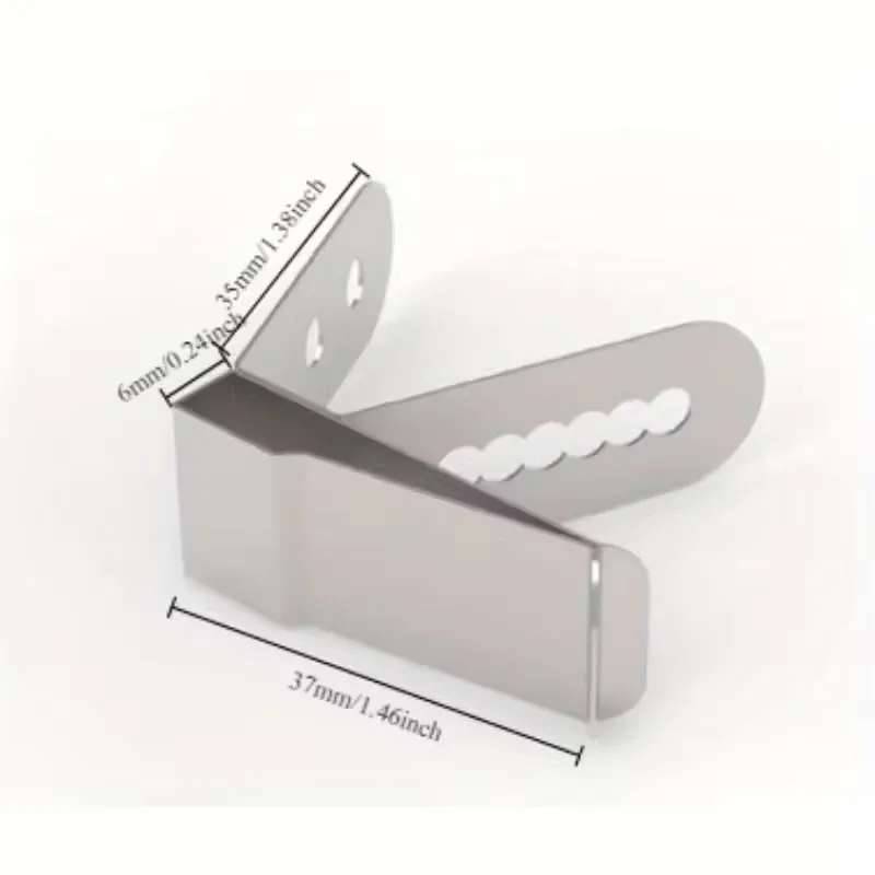 Thermometer Clip Stainless Steel Probe Holder for Bbq Grill Pot Multifunctional Kitchen Tool with Strong Grip Pot Clip
