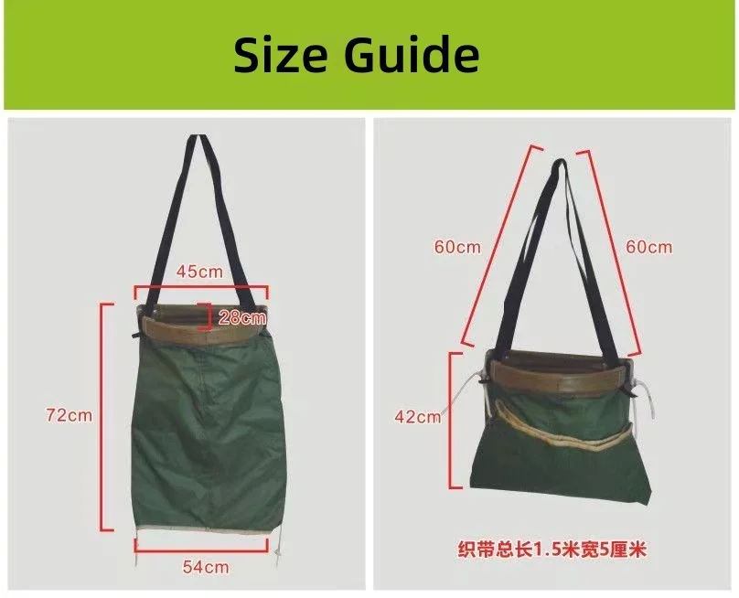 Fruit Picking Bag Agriculture Fruit Picking and Unloading Bag Apple Golden Orange Pear Fast Delivery