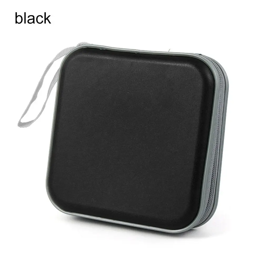 Plastic Hard Box Wallet Album 40 Disc Double-side CD DVD Storage Sleeve Case Organizer Holder