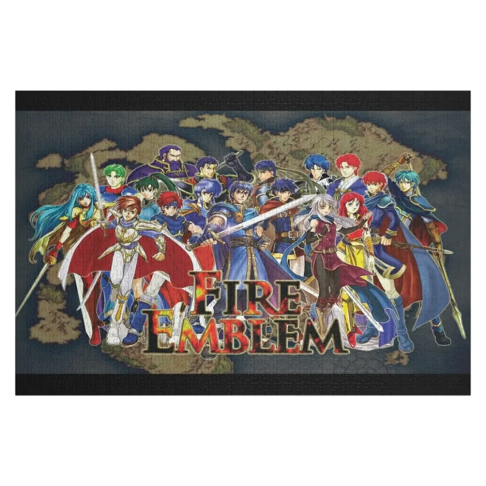 Fire Emblem Wallpaper Jigsaw Puzzle Jigsaw Custom Custom With Photo Wooden Name Custom Personalized For Children Puzzle