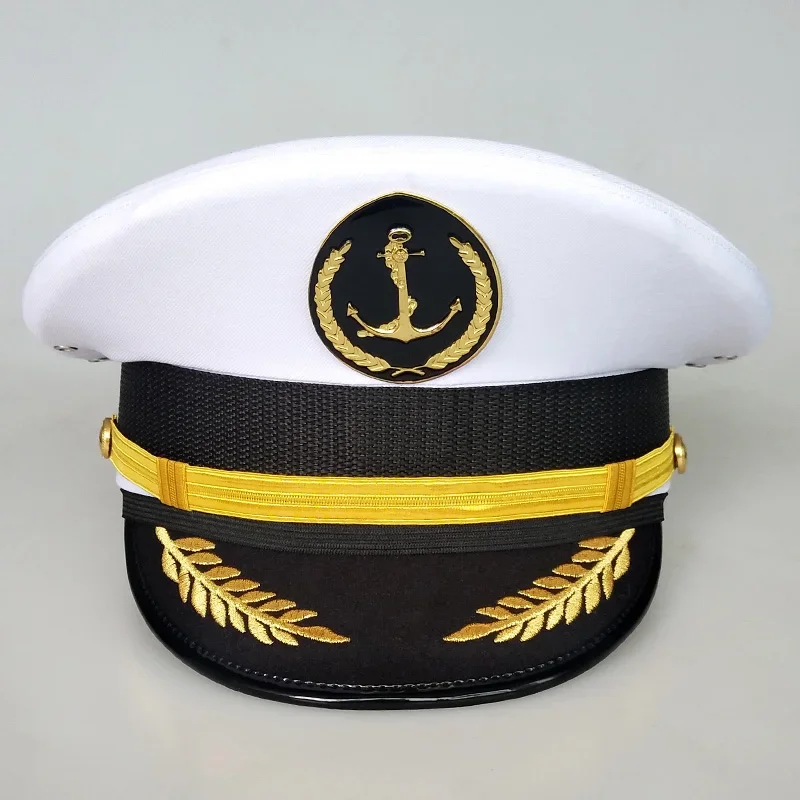 

Sailor Hat Military Hats for Men Visor Cap Marines Cadet Caps Militar Army Accessories Gorro Marinero Casquette Marin