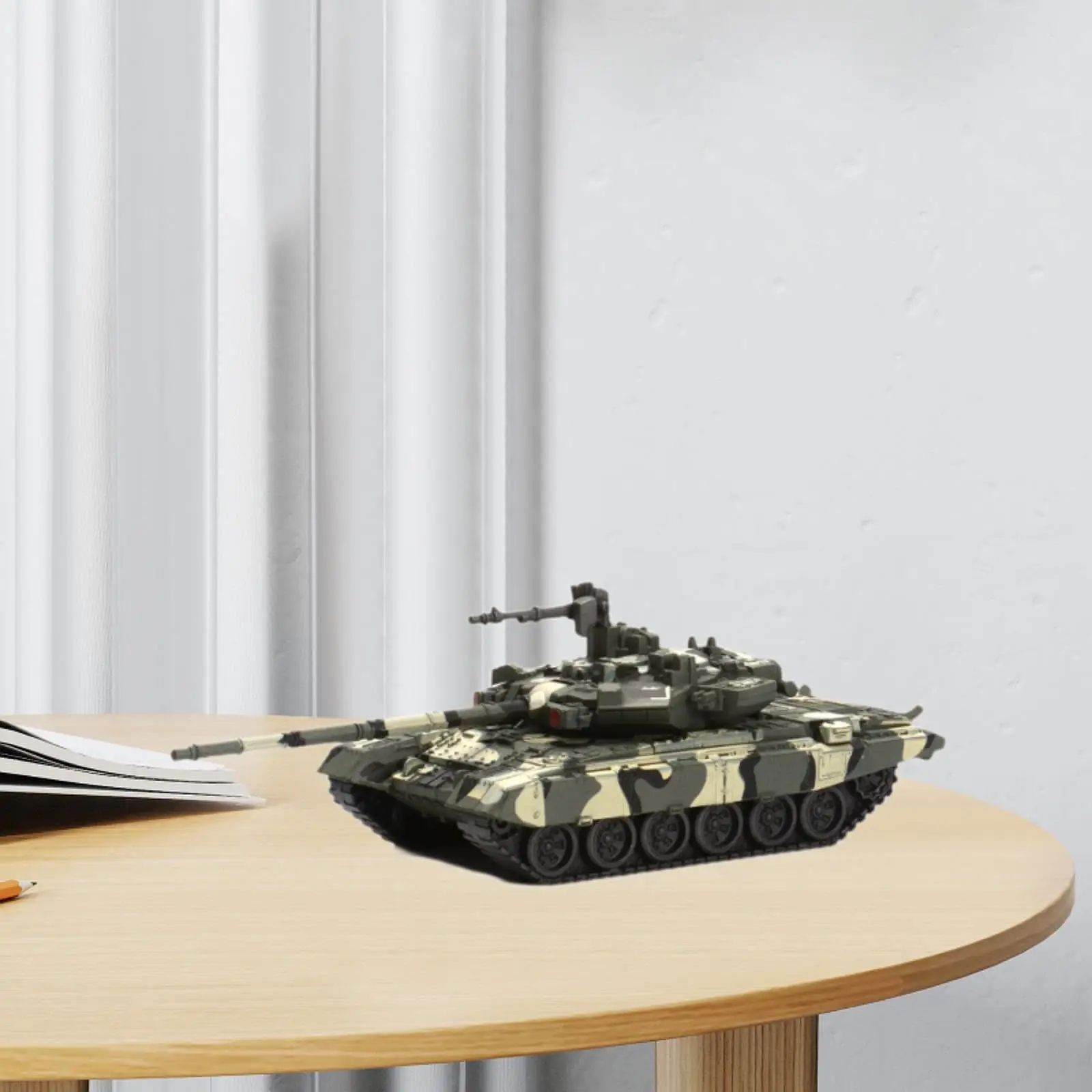 1:48 Russian T90 Tank Model 4D Modern Tank Model Building Kits Armored Vehicle