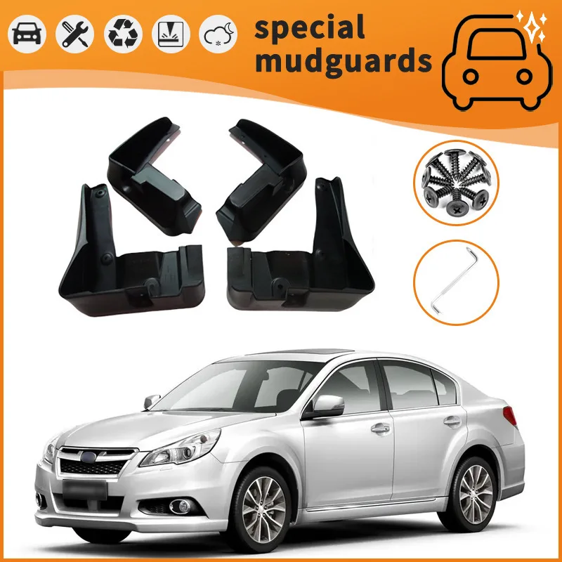 

For the 06-23 Subaru Legacy Crosstrek WRX Tribeca Mudguards Fender Mudflaps Front Rear Flares Splash Guards Cover Car Accessorie