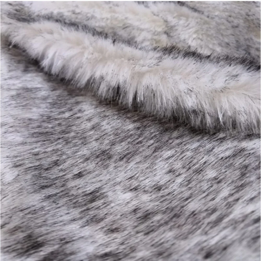 Long Fur Artificial Fox Fur Faux Fur Fabric Soft Plush Faux Fur Fabric Sewing Material Cloth Fur Diy Handmade Crafts decoration