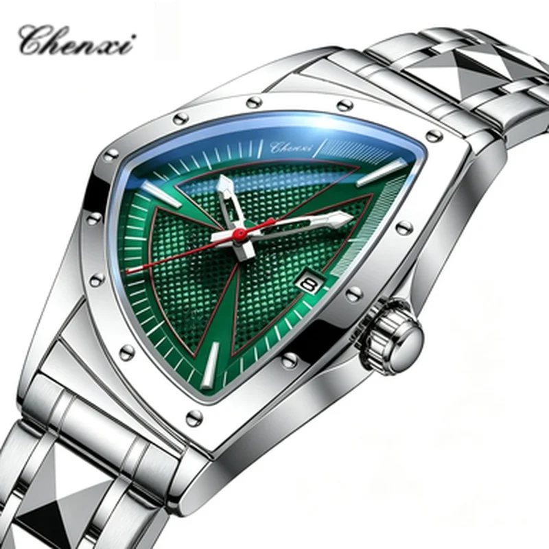 New CHENXI Unisex Wristwatch Irregular Creative Dial Luxury Fashion Men Women Watch Daily Wear Quartz Timepiece