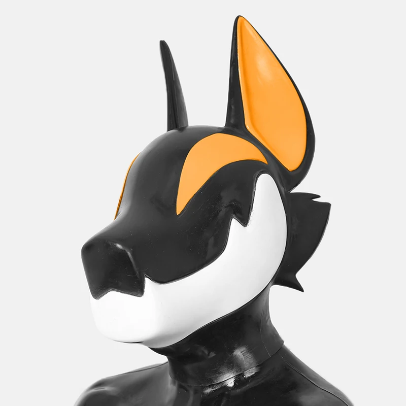 FURRJOIドローンマスク　ケモノ　シリコン Furrjoi シリコーン IDo ドローン犬マスクコスプレ衣装カスタム利用