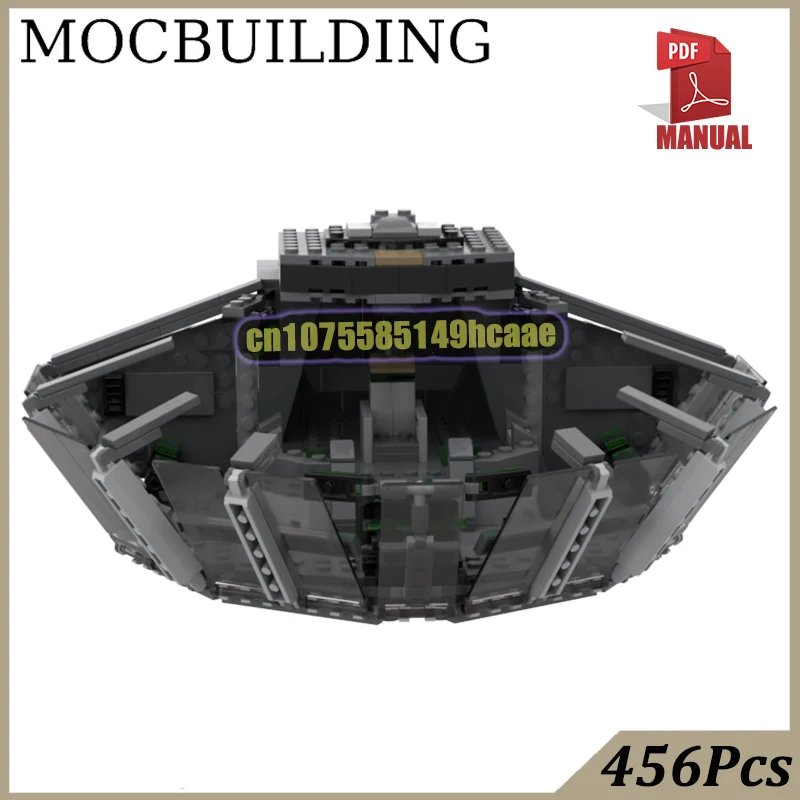 

Spaceship Bridge Scene MOC Building Blocks Technology Space Movie Construction Toys Gift Christmas