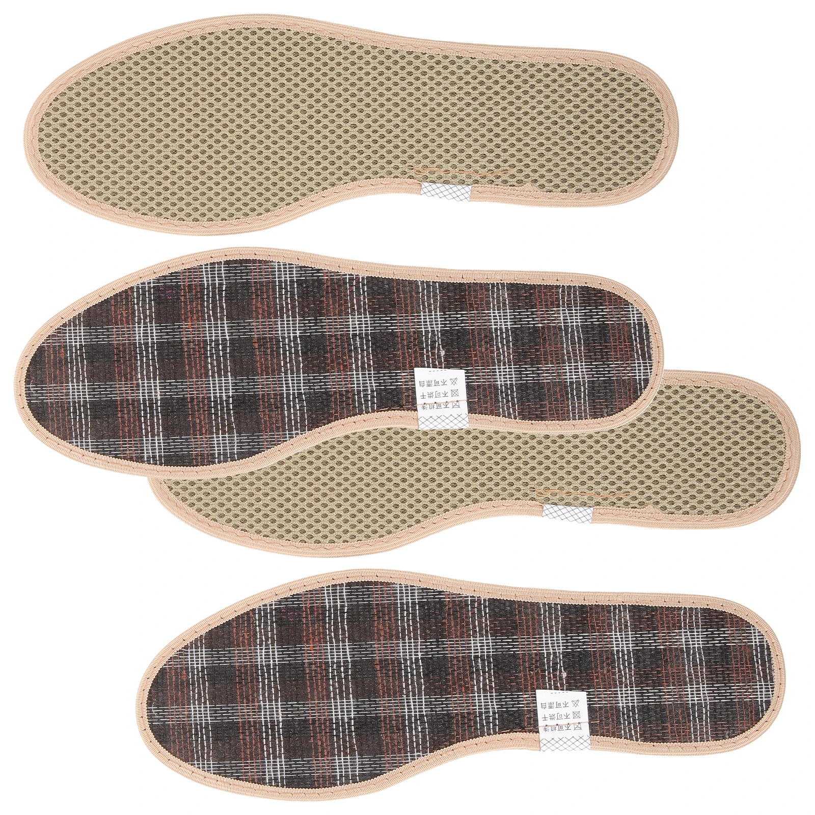 

2 Pairs Charcoal Shoe Insoles Deodorizer Inserts Replaceable Thin Breathable Arch Support Foot Pads Sports Walking