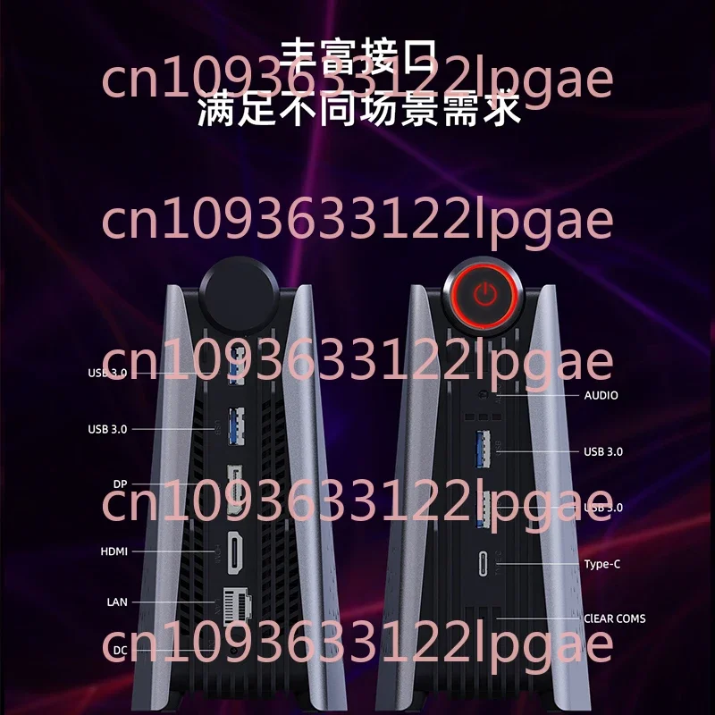 كمبيوتر مكتبي صغير I5 مضيف صغير تجاري (الجيل الثاني عشر I5-12450H 16G 512GSSD WIFI Win11)