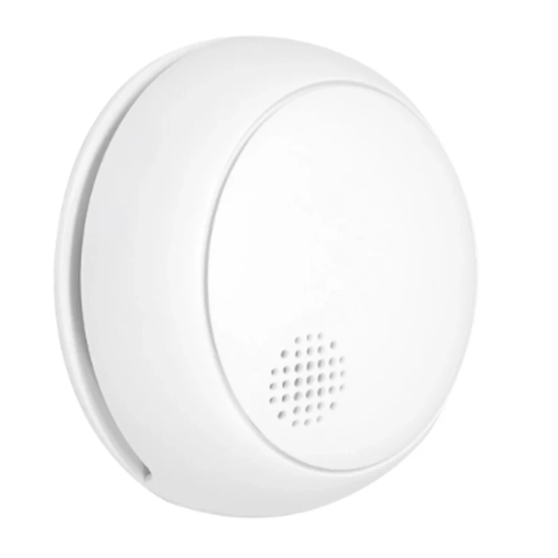 Zigbee Detector de humo inalámbrico inteligente, alarma de sonido de 85Db, Sensor de sirena, protección de seguridad, alerta de incendios para cocina y hogar