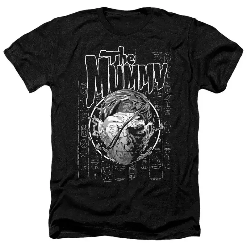 UNIVERSAL MONSTERS MUMMY RISE Licensed Adult Men's Heather T Shirt SM 3XL