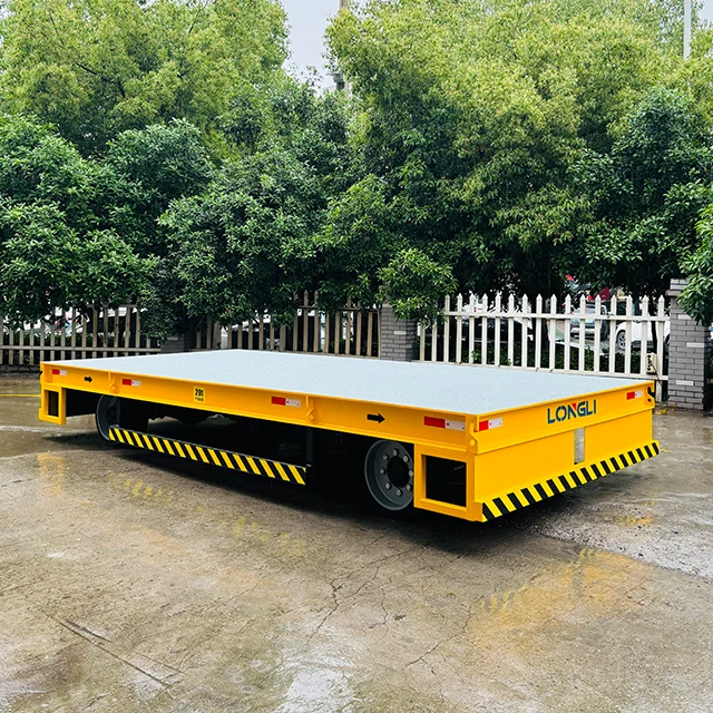 20 Tons Trolley Line Flatbed Truck 10t Trolley Wire Power Supply Track Transfer Cart Track Transport Cart