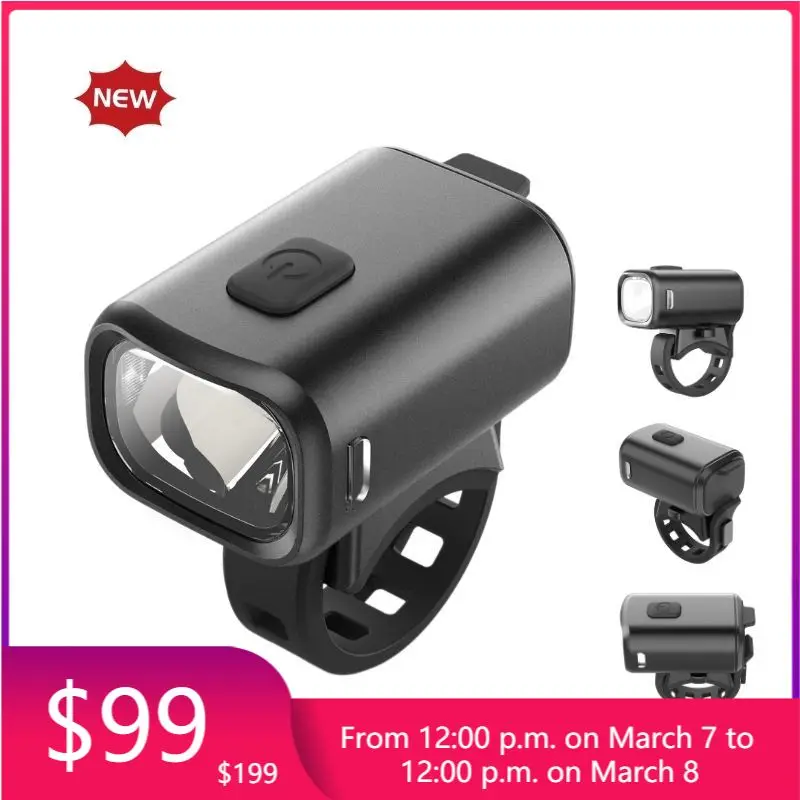 

STLF StVZO Custom Mini LED Bike Light Hot-Selling 50LUX Mountain Bike Headlamp for Adults Kids ABS Battery-Powered Night Riding