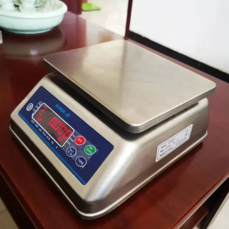 High Precision Digital Kitchen Scale Waterproof Electronic Food Weight Measuring Tool for Cooking Baking Diet Control
