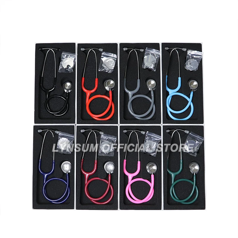 

Professional Dual Head Medical Adult Child Cute Stethoscope for Doctor Nurse Vet Students Cardiology Clinical Tool B3