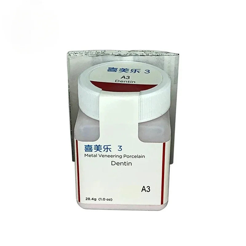 

High Quality Dentalss 28.4g/Pot Ceramco3 Porcelain Powder Dentin Transparent Ceramic Porcelain Powder