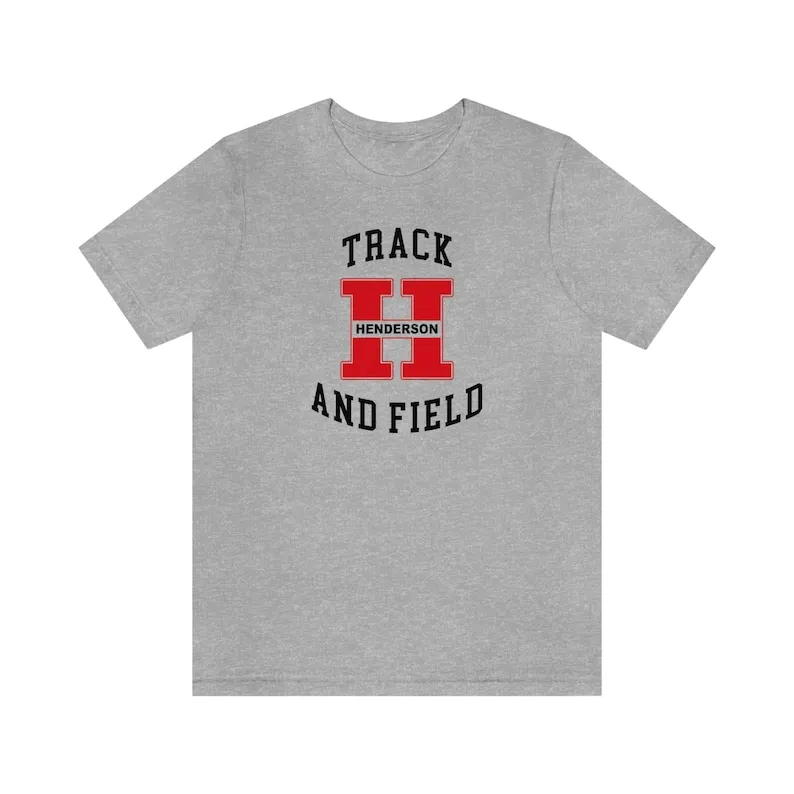 Taylor Valentine's Day Henderson Track And Field Tee