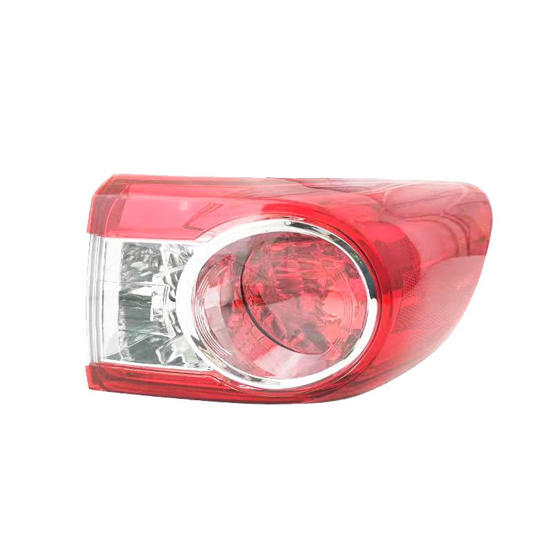 11-13 For Toyota Corolla Tail Light Case Rear Turn Signal Lamp No Bulb Warning Brake Light Cover ABS Plastic Car Accessories
