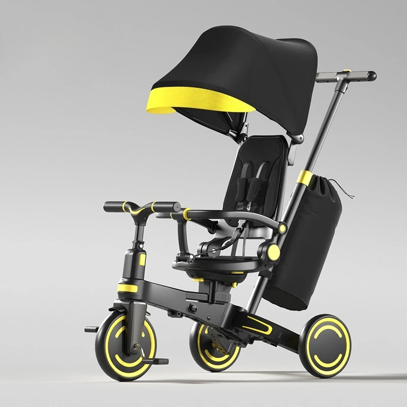 

Lightweight Three-wheeled Baby Stroller Two-way Seat Multifunctional Children's Pedal Tricycle Push Tricycles Children's Bicycle