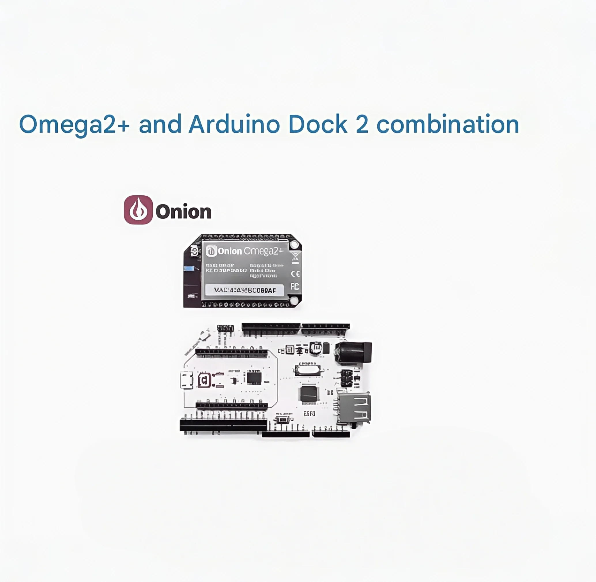 Плата разработки Onion Omega2 + MT7688 Linux и базовый комбинированный набор Arduino Dock 2