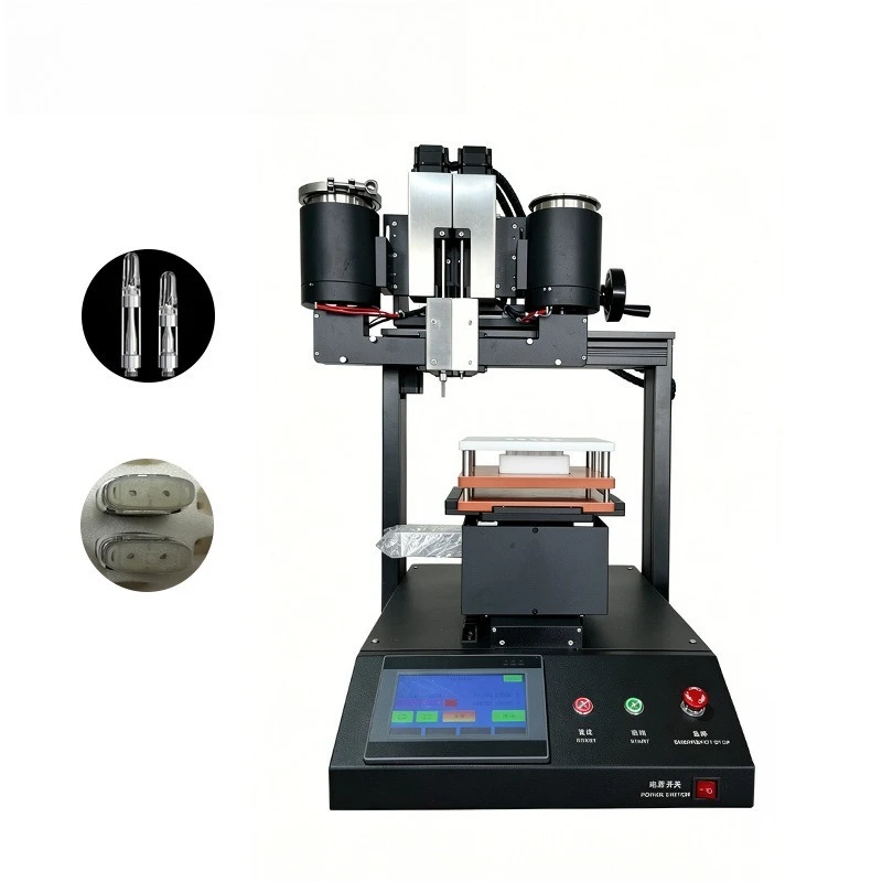 Double head automatic heating filling machine