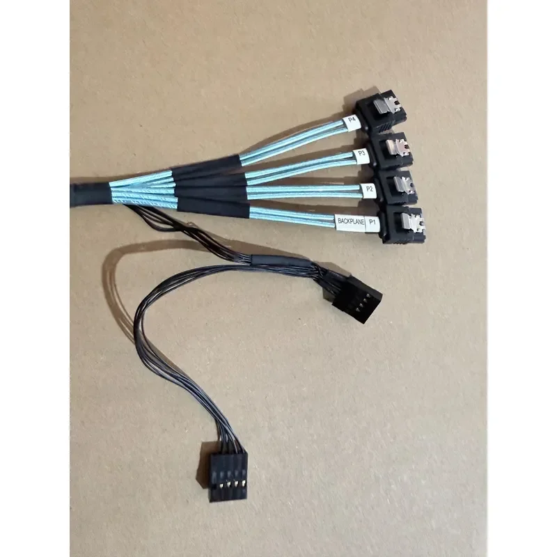 for SFF8643 to 4 SATA Cable 40cm Forward Server Hard Drive Data Cable In Stock Large Quantities