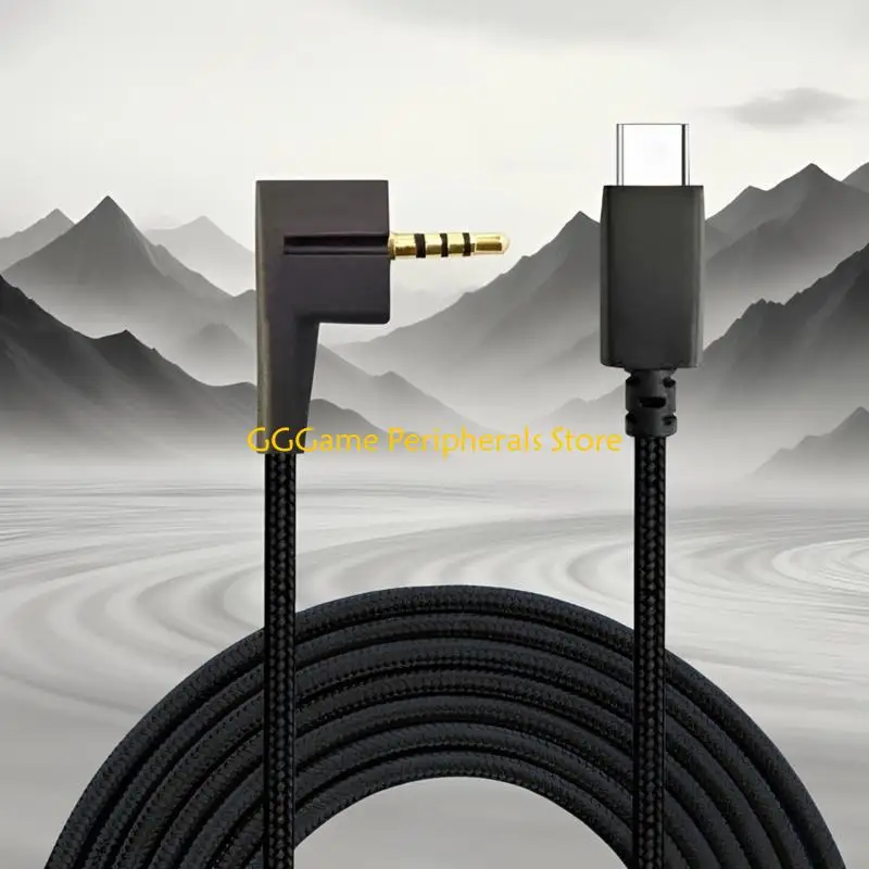 

U55B Universally Headsets Cable Replacements For HD438/439/451/471i HD461Gi Earphone Wire for Clear Music Experience