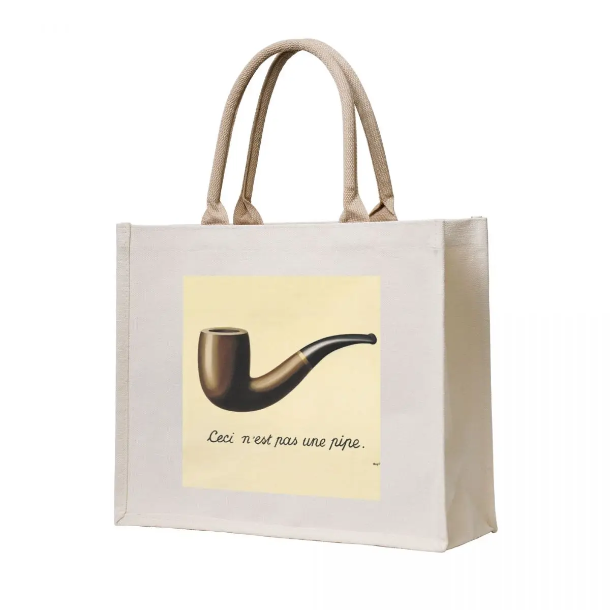 Esto no es una bolsa de asas de pipa, bolsas de tela, bolsa de compras personalizada, bolsa de compras reutilizable