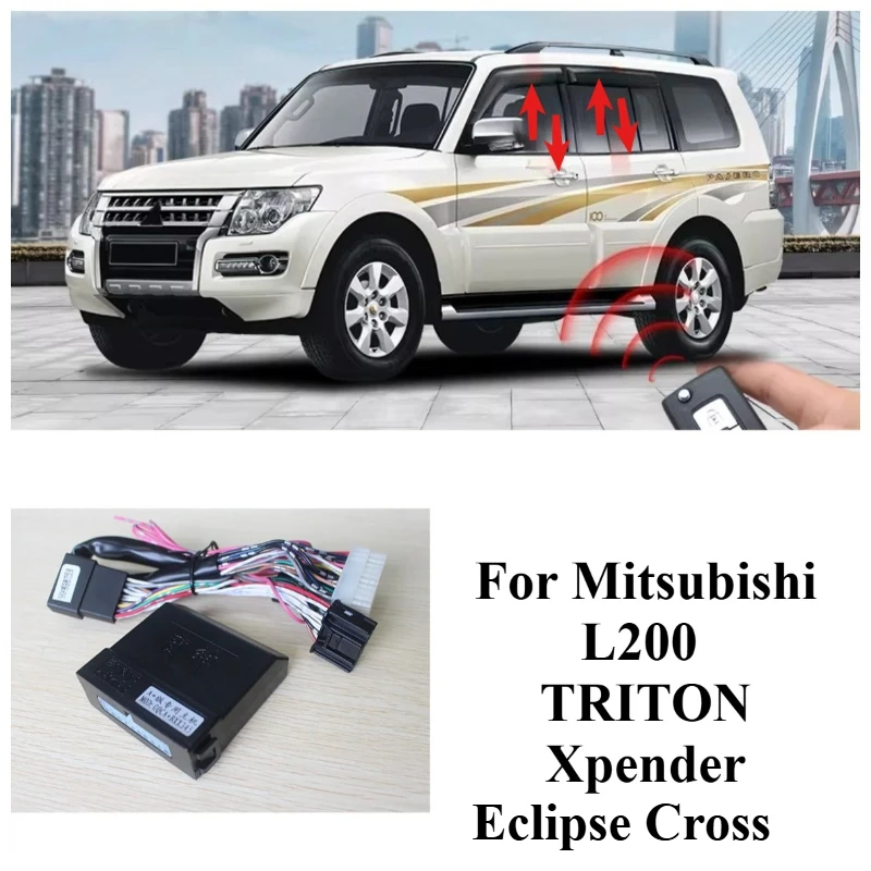 

Intelligent Window Closer Glasses Lift for Mitsubishi Pajero Sport 3 L200 TRITON Xpender Eclipse Cross Remote Control By Key