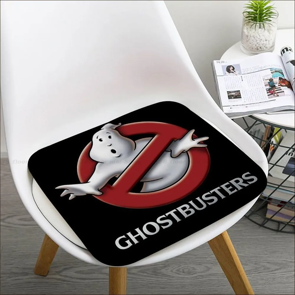 E-Extreme-Ghost-Busters Cushion Mat Tie Rope Dining Chair Cushion Circular Decoration Seat For Office Desk Cushions Home Decor