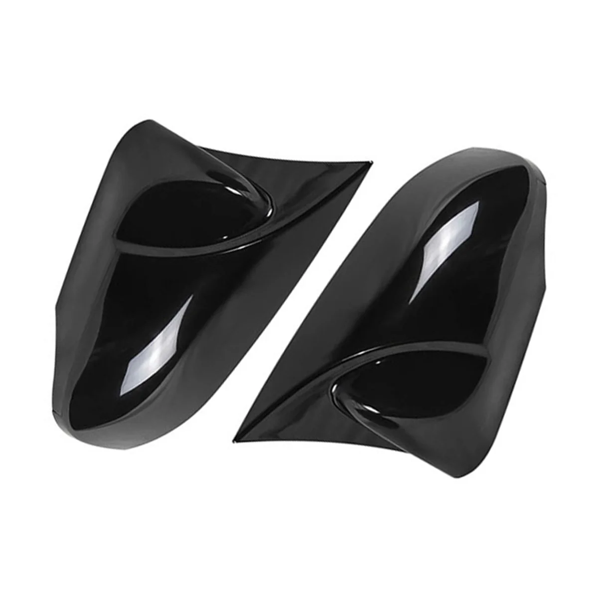 

1Pair Car Baked Black Rear View Mirror Cover 2013-2018 for Toyota AURIS Rear View Mirror Modification