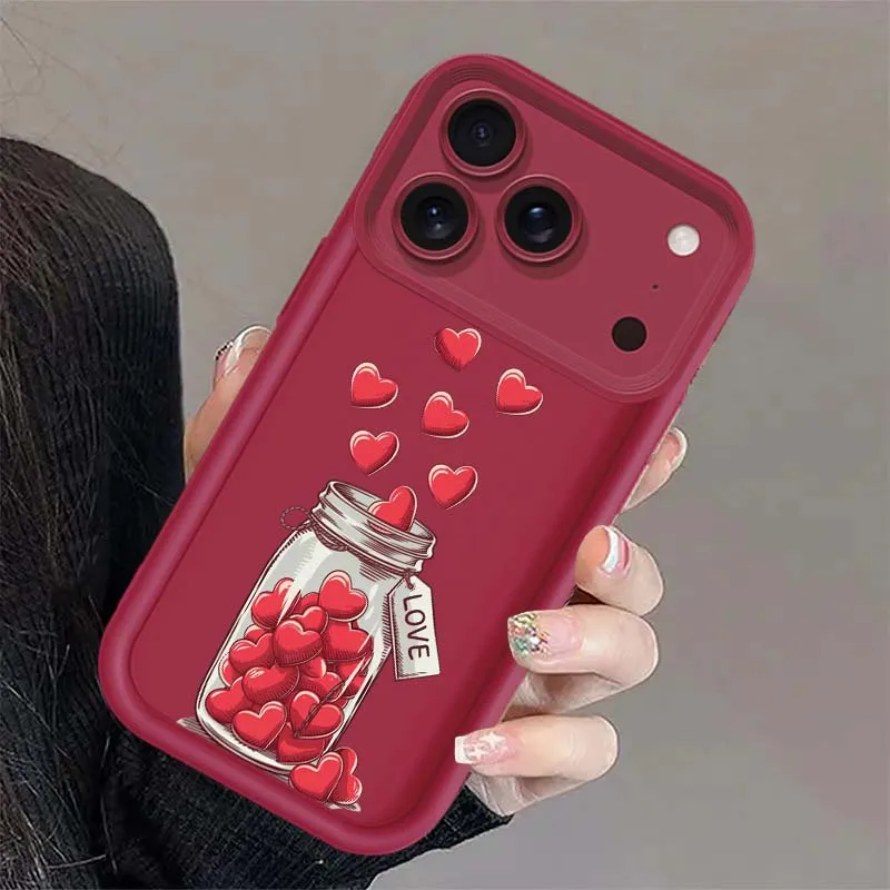 Drawing Art Cartoon Creative For Apple iPhone 17 16 15 14 13 12 11 Pro Max Plus Air Mini Eye Ladder Phone Case Cover