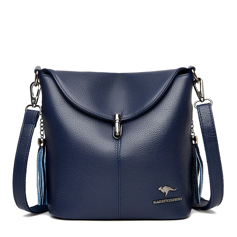 Women Messenger Bags High capacity Females Leather Crossbody Shoulder Bag Handbag Satchel New High Quality Lady bags Designers