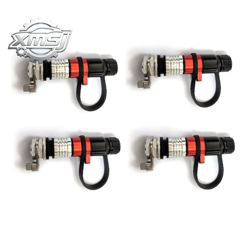 4PCS Car Pressure Relief Valve Off-Road Sand Tire Quick Release Valve Desert Tire Quick Release Valve Grooved Style