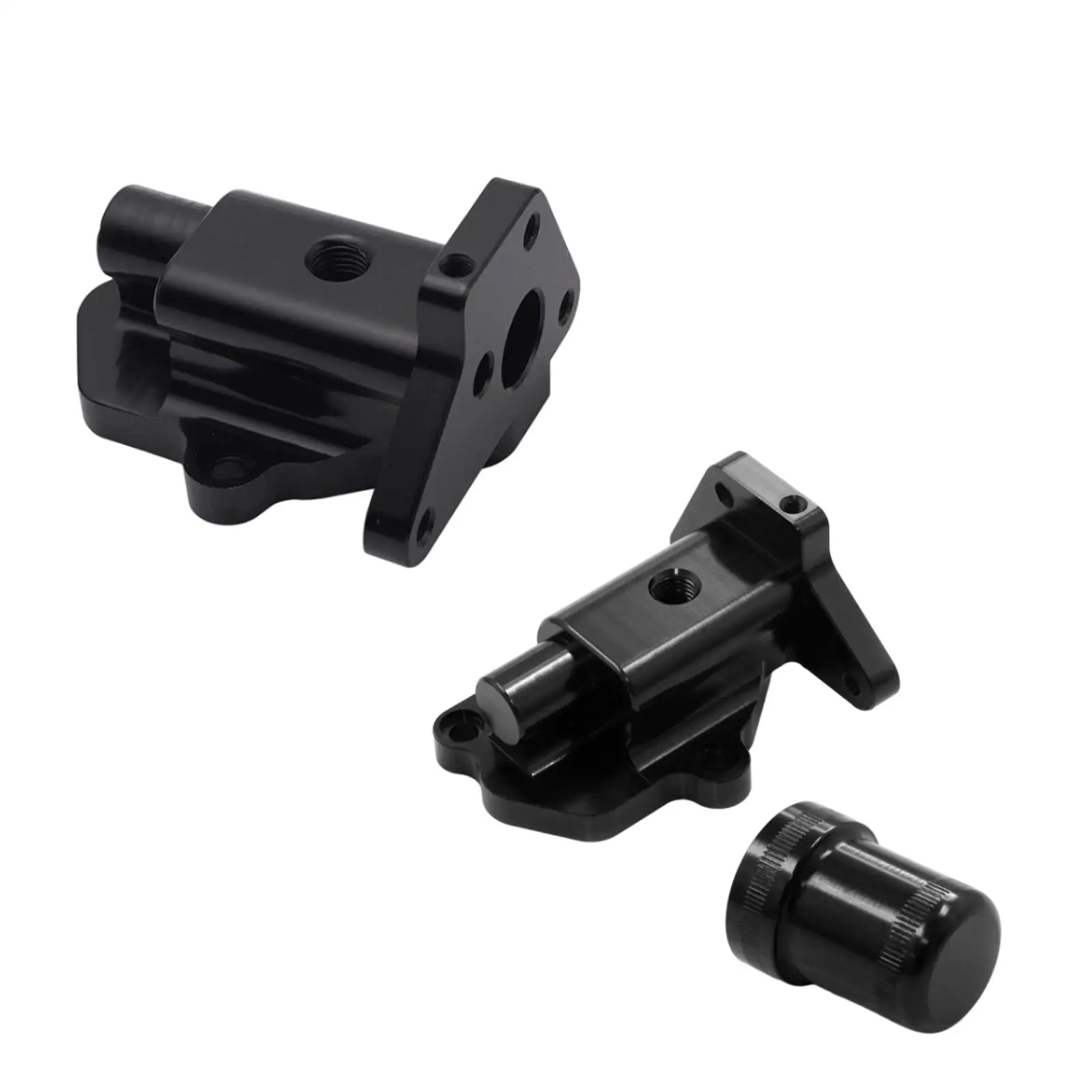 Solenoid Housing Accessories Easy to Install Replacement Black Anodized Billet Solenoid Valve Cover for B Series