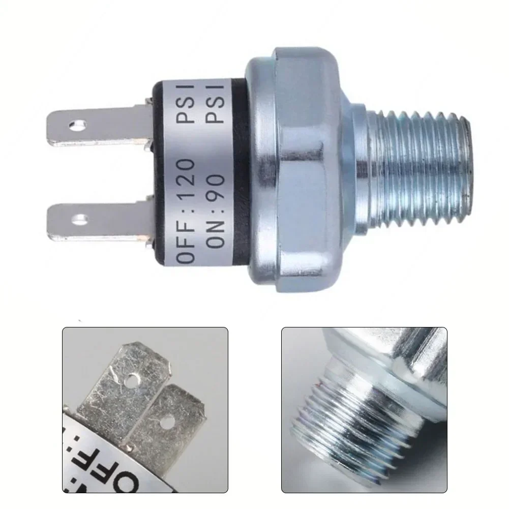 1PC Air Compressor Pressure Switch 70-100/90-120PSI Tank Mount Thread 1/4