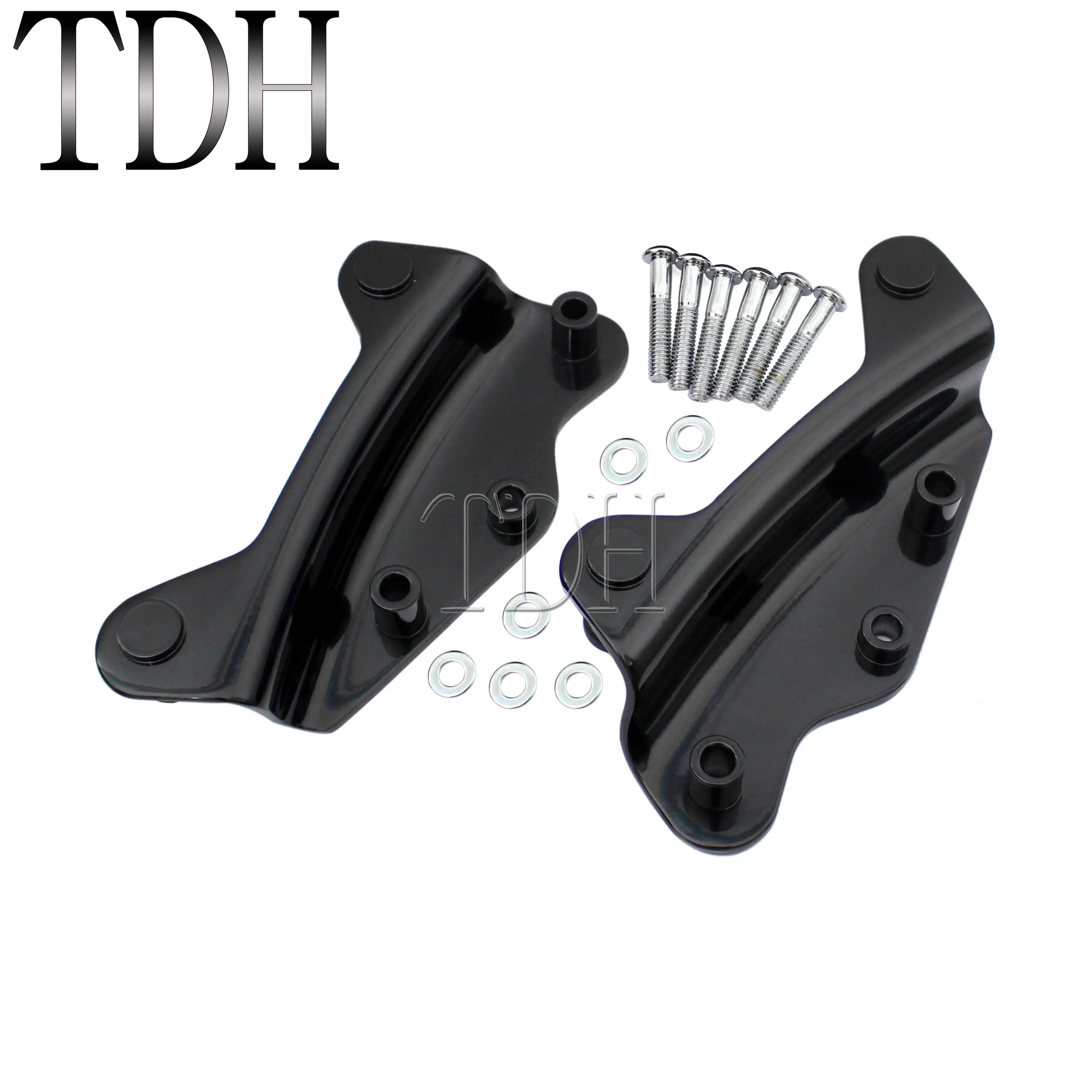 Detachable Tour Pack Mount Luggage Rack Docking Hardware Kit For Harley Touring CVO Road King Street Glide FLHR FLHX FLHRC 09-13