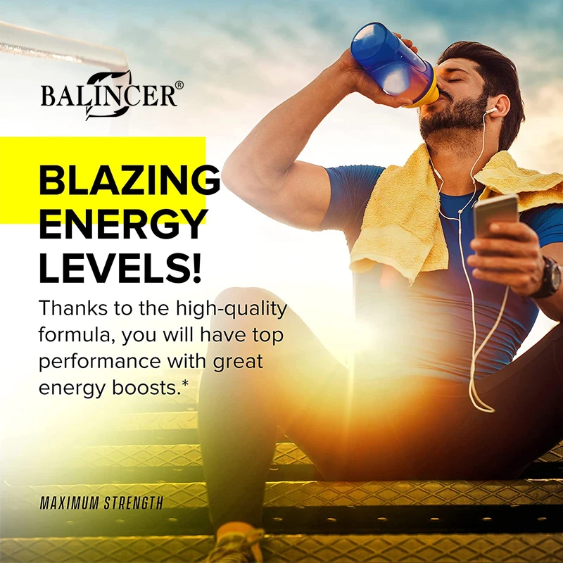 Balincer TURKESTERONE  & ECDYSTERONE  Extracts-energy Booster,Promote Muscle Growth, Strengthening, Energy and Endurance