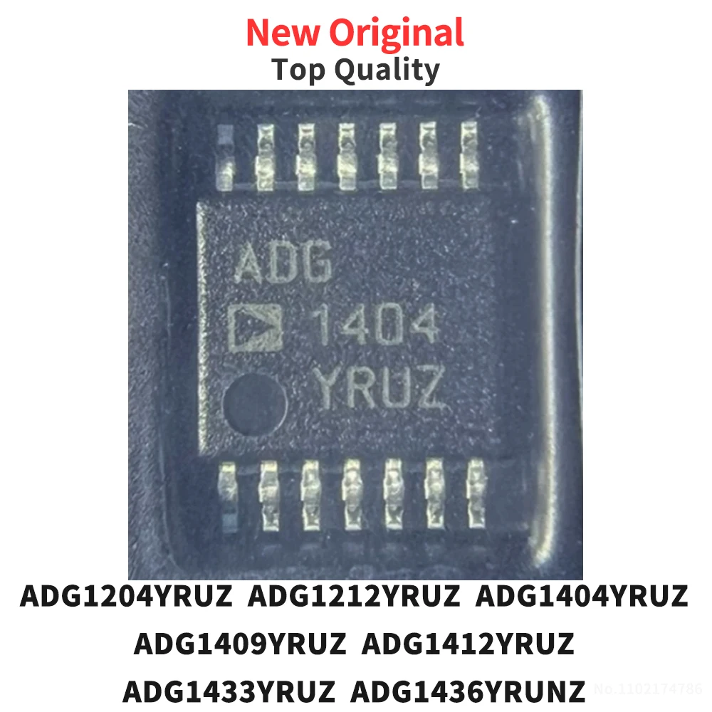 (1 Piece) ADG1204YRUZ ADG1212YRUZ ADG1404YRUZ ADG1409YRUZ ADG1412YRUZ ADG1433YRUZ ADG1436YRUZ SOP New Original