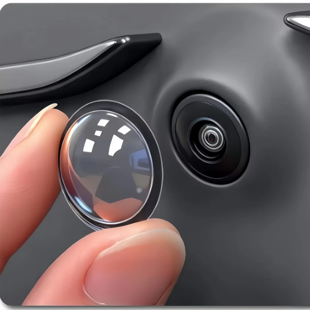 Car Camera Lens Protector Plastic 360 Degree Universal Protective Cover Clear & Unobstructed Rear View Image Cover Anti Scratch