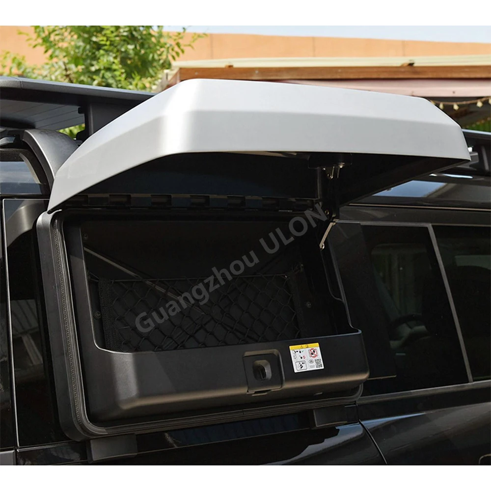 High Quality Car Accessories Exterior Luggage Storage Box Silver Side Tool Box for  2020+ Defender 110