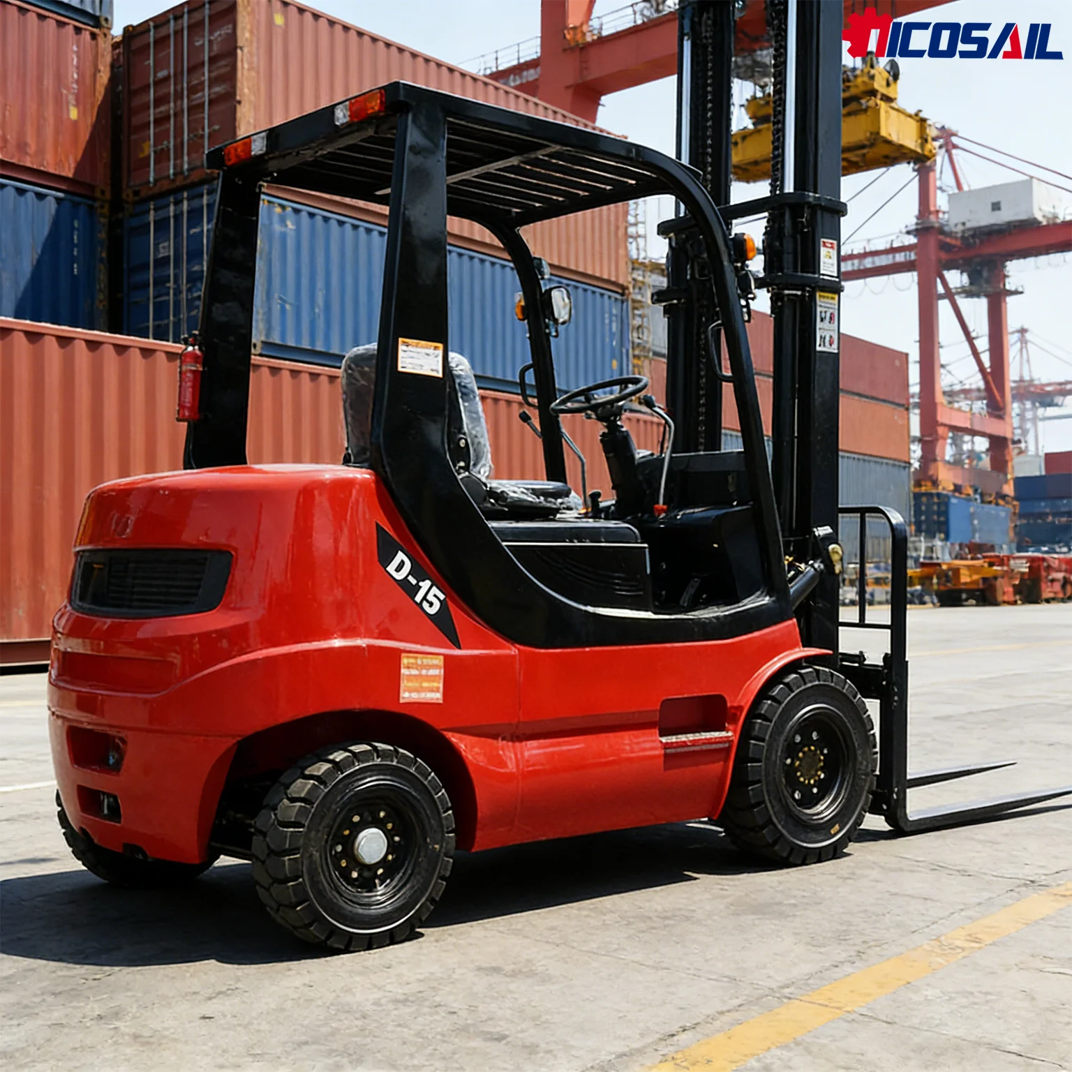 

1.5 Ton Electric Forklift CE Approved Compact Forklift for Factory Farm