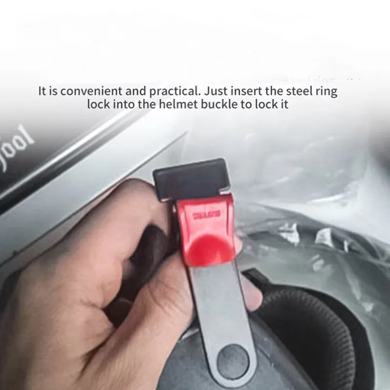 1Pair Motorcycle Helmet Lock Buckle Anti-theft Quick Release Fastener Secure Connector Motorcycle Accessories image 4