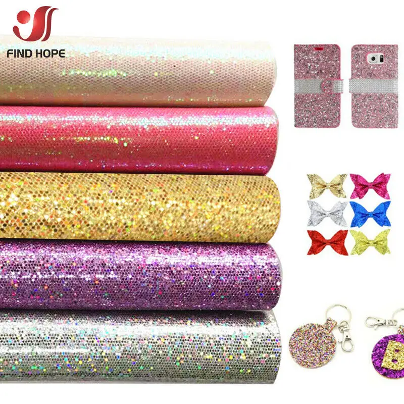 A4/A5 Sparkle Diamond Glitter Samoprzylepny winylowy materiał ze sztucznej skóry Rzemiosło Kokarda Dekoracja Obramowania tapet